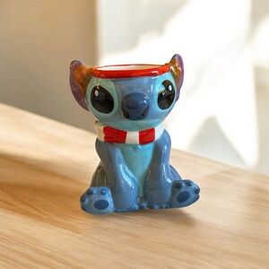 Stitch Ceramic Hand Painted Holiday Mug